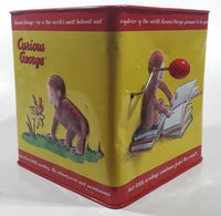 Schylling Curious George Classic Jack In The Box Embossed Tin Metal Toy