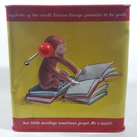 Schylling Curious George Classic Jack In The Box Embossed Tin Metal Toy