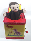 Schylling Curious George Classic Jack In The Box Embossed Tin Metal Toy