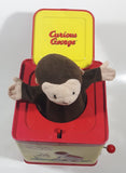 Schylling Curious George Classic Jack In The Box Embossed Tin Metal Toy