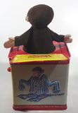 Schylling Curious George Classic Jack In The Box Embossed Tin Metal Toy