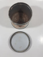 Vintage Black Cat Fine Cut Cigarette Tobacco Metal Tin Can with Matinee Lid