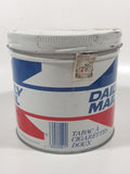 Vintage RJR Macdonald Daily Mail Mild Cigarette Tobacco White Red Blue Tin Metal Can