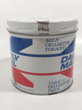 Vintage RJR Macdonald Daily Mail Mild Cigarette Tobacco White Red Blue Tin Metal Can