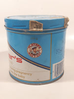 Vintage 1980s Player's Navy Cut Cigarette Tobacco 200g Blue Tin Can