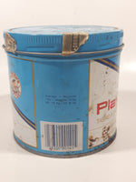 Vintage 1980s Player's Navy Cut Cigarette Tobacco 200g Blue Tin Can
