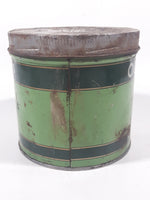Vintage Imperial Tobacco Ogden's Cool And Fragrant Virginia Fine Cut Tobacco Green Tin Metal Can