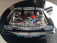 2005 Maisto Pro Rodz 1962 Chevrolet Bel Air Black 1/18 Scale Die Cast Toy Car Vehicle with Opening Doors, Hood, and Trunk New in Box
