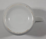 Denny's Bah-Humbug! Christmas Themed White 3 3/4" Tall Ceramic Coffee Mug Cup