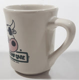 Cactus Club Cafe Vancouver, B.C. Cow Themed Ultima China 3 3/4" Tall Ceramic Coffee Mug Cup