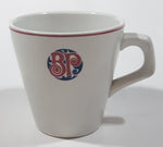 Rare Vintage Heath England Armorlite Russ Food Equip Ltd Boston Pizza 3" Tall Ceramic Coffee Mug Cup