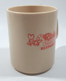 Rare Vintage Ricky's Pancake House Restaurants 3 3/4" Tall Plastic Coffee Mug Cup