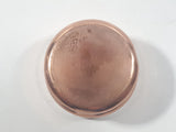 Vintage Small Copper Pot with Sliding Brass Lid