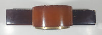Vintage Vesna Soviet Union USSR Russian 15 3/4" Wide Wood Cased Key Wind Mantle Clock Needs Repair