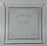 Vintage Canadian Airlines 27+ Years Employee Recognition Service Award 12" x 12" Glass Platter Dish