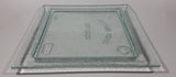 Vintage Canadian Airlines 27+ Years Employee Recognition Service Award 12" x 12" Glass Platter Dish