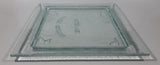 Vintage Canadian Airlines 27+ Years Employee Recognition Service Award 12" x 12" Glass Platter Dish