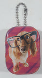 AA The Daschund Small Tin Metal Container Key Chain