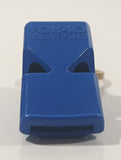 1990 Fox 40 Classic Blue Referee Sports Whistle 2" Key Chain