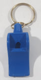 1990 Fox 40 Classic Blue Referee Sports Whistle 2" Key Chain