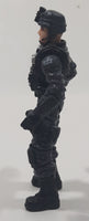 Chap Mei Style Soldier in Black 4" Tall Toy Action Figure