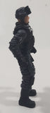 Chap Mei Style Soldier in Black 4" Tall Toy Action Figure