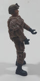 Chap Mei S1 Sentinel 1 Army Military Soldier 4" Tall Toy Action Figure - Brown Camo