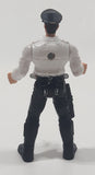 Chap Mei Police Force Series Police Officer White Shirt 3 3/4" Tall Toy Action Figure No Accessories