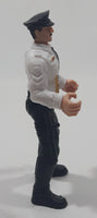 Chap Mei Police Force Series Police Officer White Shirt 3 3/4" Tall Toy Action Figure No Accessories