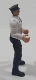 Chap Mei Police Force Series Police Officer White Shirt 3 3/4" Tall Toy Action Figure No Accessories