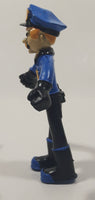 KidKraft Everyday Heroes Police Officer Cop Rubber Bendable 4 5/8" Tall Toy Action Figure