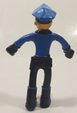 KidKraft Everyday Heroes Police Officer Cop Rubber Bendable 4 5/8" Tall Toy Action Figure