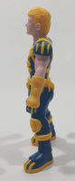 Kinder Maxi VUD07A Blue and Yellow 4 5/8" Tall Toy Action Figure