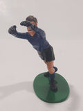 Decopac Soccer Football Goalie in Dark Blue 3" Tall Cake Topper Toy Figure