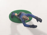 Decopac Soccer Football Goalie in Dark Blue 3" Tall Cake Topper Toy Figure