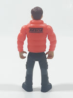 Rescue Orange Jacket Black Pants 3" Tall Toy Action Figure