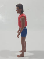 1994 McDonald's Mattel Barbie Lifeguard 4 1/2" Tall Toy Action Figure