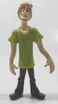 1999 Hanna Barbera Scooby-Doo! Shaggy 5 1/4" Tall Bendable Posable Rubber Toy Figure