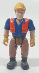 Little Tikes Construction Worker 3 1/8" Tall Toy Action Figure