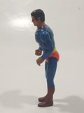 Vintage 1979 DC Comics Superman 4" Tall Toy Action Figure - No Cape