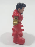 2014 Hasbro Marvel Super Hero Adventure Iron Man Tony Stark 2 1/2" Tall Toy Action Figure C-023E