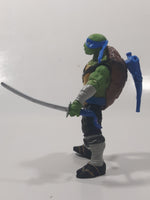 2015 Playmates Paramount Pictures TMNT Teenage Mutant Ninja Turtles Leonardo 5" Tall Toy Action Figure Talking with Sound