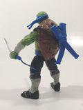 2015 Playmates Paramount Pictures TMNT Teenage Mutant Ninja Turtles Leonardo 5" Tall Toy Action Figure Talking with Sound