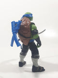 2015 Playmates Paramount Pictures TMNT Teenage Mutant Ninja Turtles Leonardo 5" Tall Toy Action Figure Talking with Sound