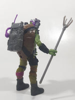 2015 Playmates Paramount Pictures TMNT Teenage Mutant Ninja Turtles Donatello 5 1/2" Tall Toy Action Figure Talking with Sound