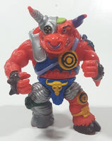 1991 Playmates Mirage Studios TMNT Teenage Mutant Ninja Turtles GroundChuck 4 1/4" Tall Toy Action Figure