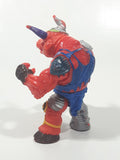 1991 Playmates Mirage Studios TMNT Teenage Mutant Ninja Turtles GroundChuck 4 1/4" Tall Toy Action Figure