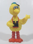 JHP Sesame Street Tourist Big Bird with Binoculars 4 1/8" Tall PVC Toy Figure