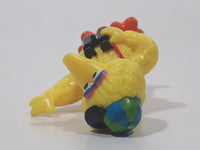 JHP Sesame Street Tourist Big Bird with Binoculars 4 1/8" Tall PVC Toy Figure
