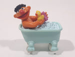 Applause Muppets Bert in Bath Tub with Rubber Ducky 2 1/2" Long Toy Vehicle